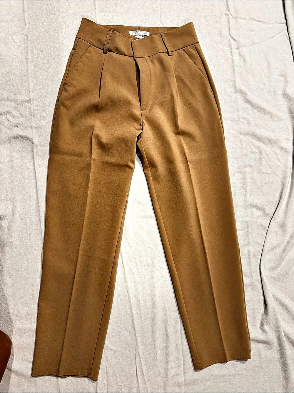 Venus Brown Straight-Leg Trousers